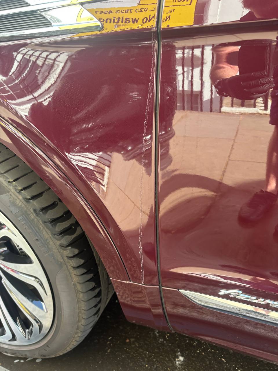 Jaguar F-Type — paint correction finish